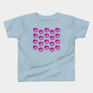 Tulipa 'Purple Flag' Triumph Tulip Kids T-Shirt